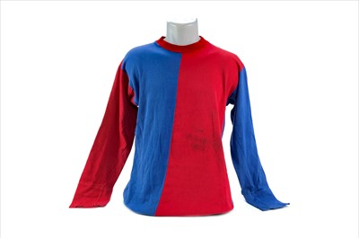 Lot 1906 - F.C. BASEL - MATCHWORN JERSEY FROM THE EUROPEAN CUP WINNERS' CUP