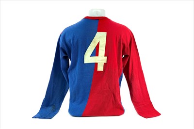 Lot 1906 - F.C. BASEL - MATCHWORN JERSEY FROM THE EUROPEAN CUP WINNERS' CUP