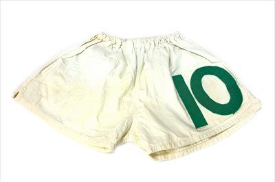 Lot 1914 - STEVIE CHALMERS OF CELTIC F.C. - HIS CELTIC SHORTS