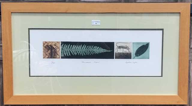 Lot 91 - AN ETCHING BY CYNTHIA TAYLOR, PRIMORDIAL ICONS