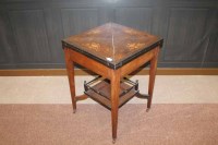 Lot 1055 - LATE VICTORIAN ROSEWOOD SHERATON REVIVAL...
