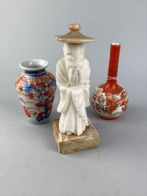 Lot 105 - A LOT OF ASIAN FIGURES AND OTHER CERAMICS