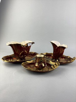 Lot 110 - A LOT OF CARLTON WARE ROUGE ROYALE AND OTHER CERAMICS