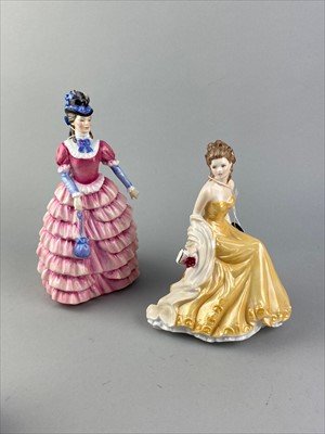 Lot 190 - A LOT OF TWO ROYAL DOULTON 'DINKY DO' FIGURES AND THREE OTHERS