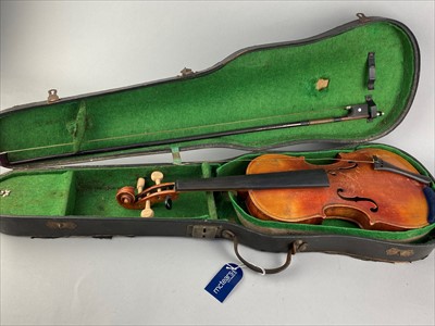 Lot 135 - A CASED JACOB STAINER VOILIN