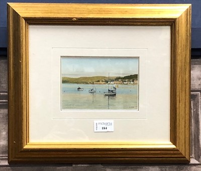 Lot 184 - FIVE WATERCOLOURS BY BRIAN LARGE