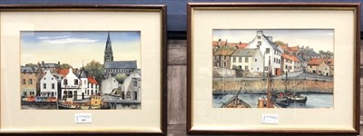 Lot 141 - A PAIR OF WATERCOLOURS BY R BRASH