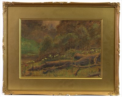 Lot 108 - THE GLADE, A WATERCOLOUR BY GEORGE MARKS
