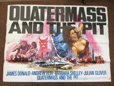 Lot 1343 - A FILM POSTER FOR QUATERMASS AND THE PIT