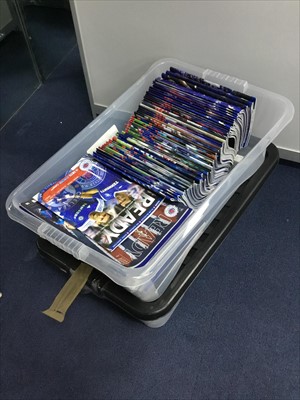 Lot 289 - A LOT OF FOOTBALL PROGRAMMES