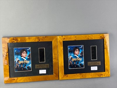 Lot 353 - EIGHT HARRY POTTER FILMCEL PRESENTATION