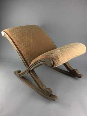 Lot 371 - A ROCKING LEG REST