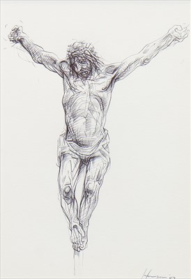 Lot 710 - CRUCIFIXION 2007, BY PETER HOWSON