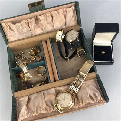 Lot 408 - A LOT OF COSTUME JEWELLERY AND WATCHES