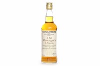 Lot 1185 - CRAGGANMORE 'THE MANAGER'S DRAM' AGED 17 YEARS...