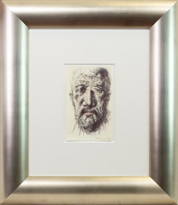 Lot 748 - A MIXED MEDIA BY PETER HOWSON