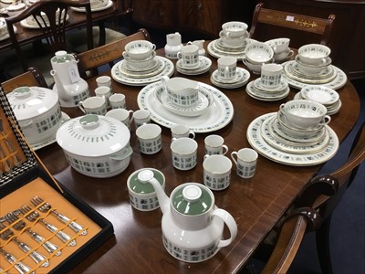 Lot 474 - A ROYAL DOULTON PART DINNER SERVICE