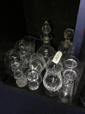 Lot 475 - A PART SUITE OF EDINBURGH CRYSTAL DRINKING GLASSES AND OTHER GLASS WARE