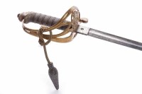 Lot 1197 - VICTORIAN OFFICER'S DRESS SWORD with shagreen...