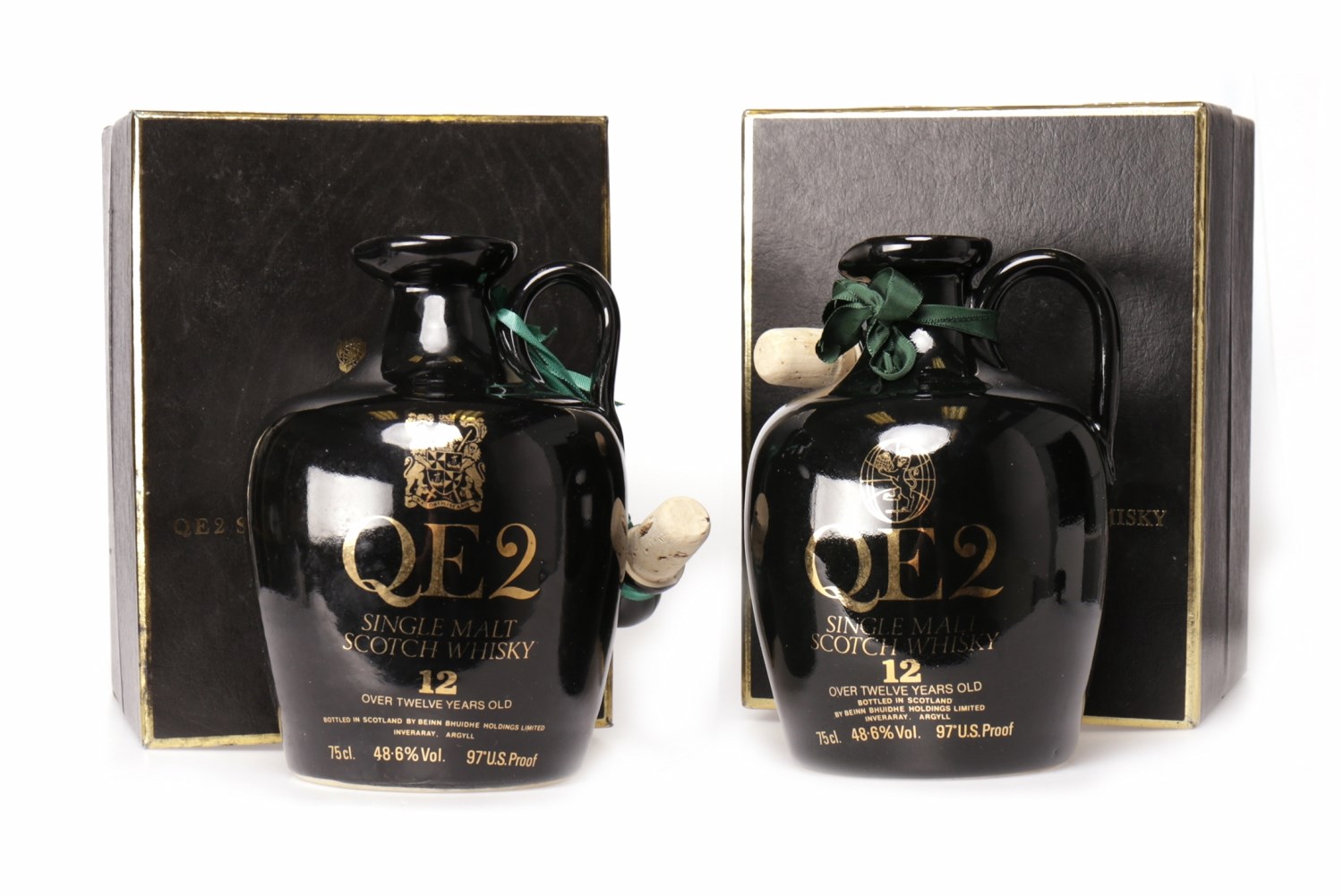 Lot 1187 QE2 12 YEARS OLD (2) Single Malt Scotch