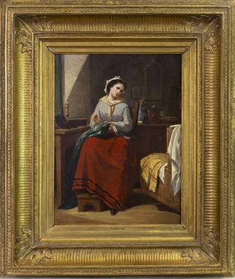 Lot 113 - AFTER THOMAS FAED, WOMAN SERVING