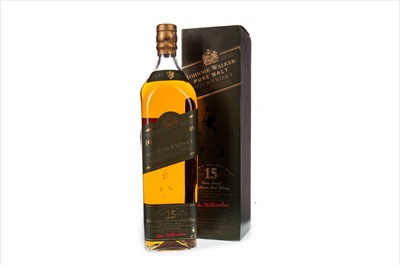 Lot 402 - JOHNNIE WALKER GREEN LABEL AGED 15 YEARS - ONE LITRE