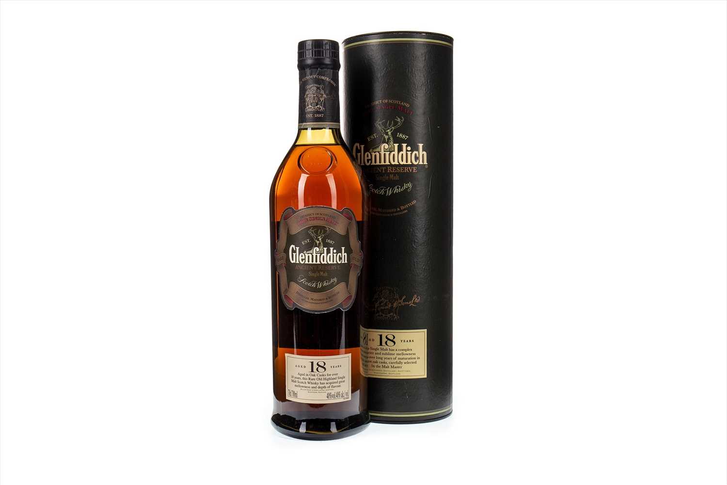 Lot 307 - GLENFIDDICH ANCIENT RESERVE AGED 18 YEARS