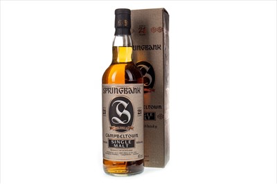 Lot 50 - SPRINGBANK 21 YEARS OLD