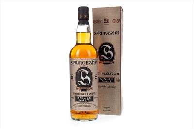 Lot 41 - SPRINGBANK 21 YEARS OLD