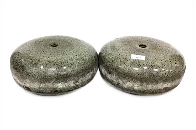 Lot 1852 - A PAIR OF EARLY 20TH CENTURY CURLING STONES