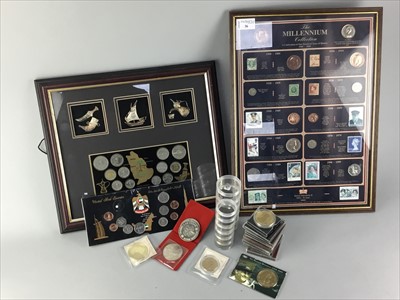 Lot 36 - A LOT OF COMMEMORATIVE CASED COINS