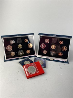 Lot 37 - A LOT OF COMMEMORATIVE CASED COINS