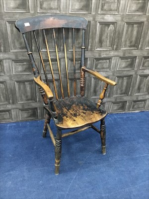 Lot 111 - A LOT OF FOUR CHAIRS