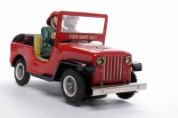 Lot 1263 - JAPANESE TIN PLATE TOY FIRE DEPARTMENT TRUCK...
