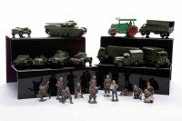 Lot 1264 - COLLECTION OF DINKY MILITARY TOYS including...