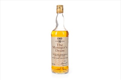 Lot 19 - ORD MANAGERS DRAM AGED 16 YEARS - LOW FILL