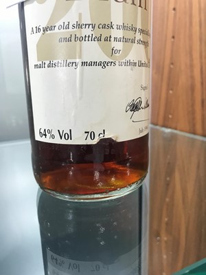 Lot 40 - OBAN THE MANAGERS DRAM 200th ANNIVERSARY AGED 16 YEARS