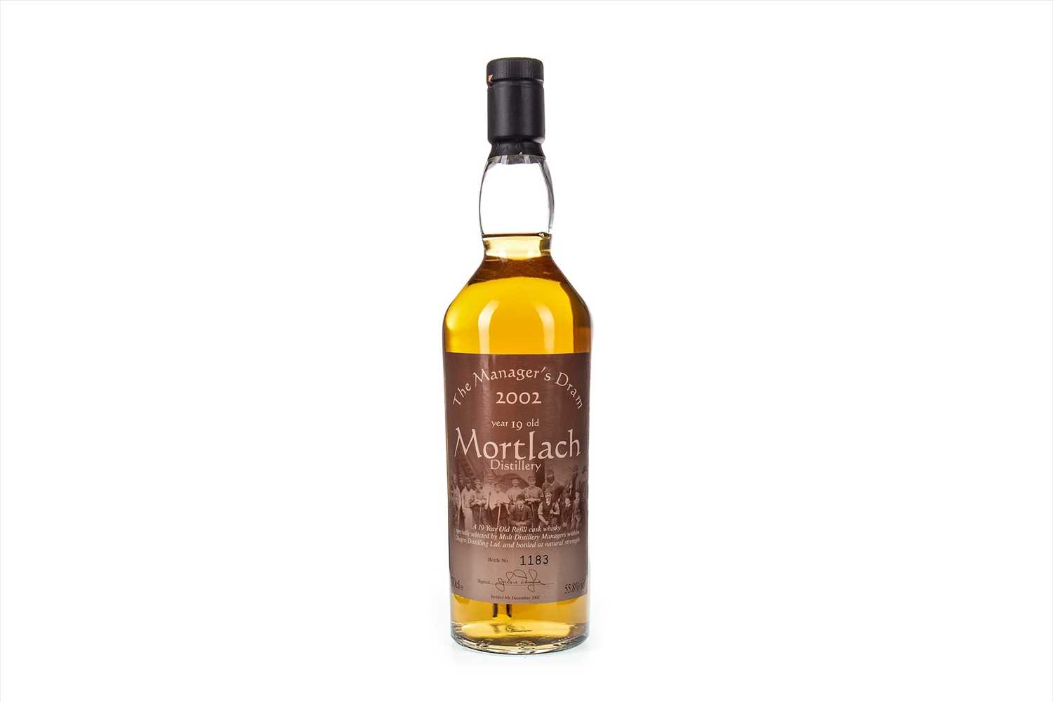 Lot 17 - MORTLACH MANAGERS DRAM AGED 19 YEARS