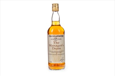 Lot 9 - CRAGGANMORE MANAGERS DRAM AGED 17 YEARS