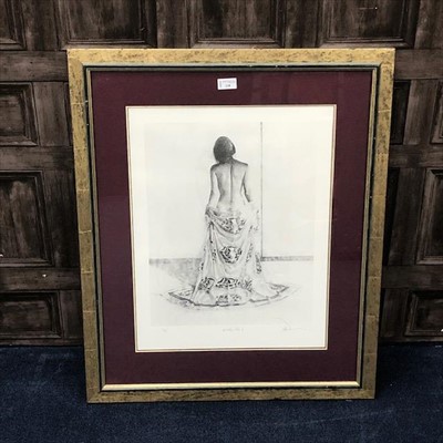 Lot 228 - BUTTERFLY ROBE II, CHARLES WILLMOTT LIMITED EDITION PRINT