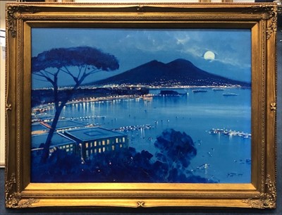 Lot 85 - TWO SCENES OF NAPOLI BY R ROBERTA