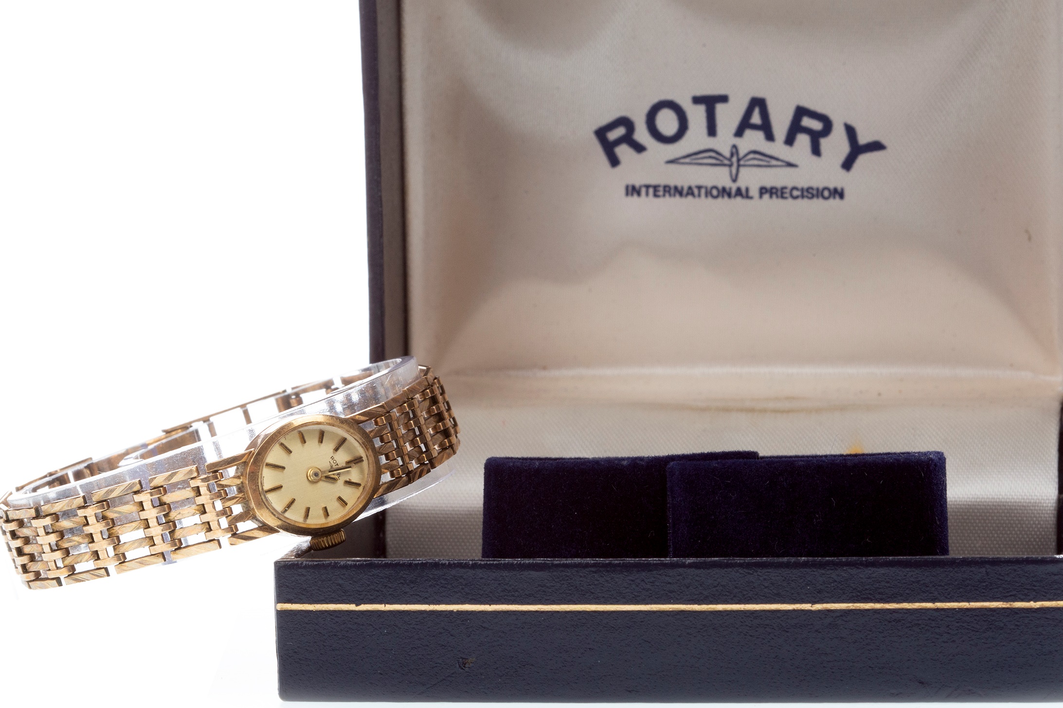 gold rotary watch