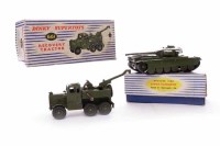 Lot 1273 - DINKY 651 CENTURIAN TANK boxed; together with...
