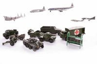 Lot 1278 - LOT OF UNBOXED DINKY MILITARY VEHICLES...