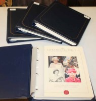 Lot 1298 - FOUR COLLECTIONS OF FIRST DAY COVERS each in a...