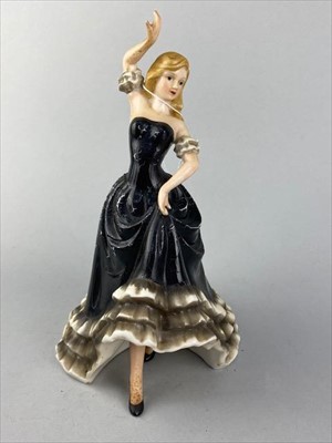 Lot 248 - A ROYAL DOULTON FIGURE OF PRINCESS DIANA AND OTHER FIGURES