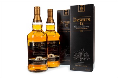Lot 404 - TWO LITRES OF DEWAR'S SPECIAL RESERVE 12 YEARS OLD