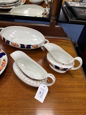 Lot 226 - AN EARLY 20TH CENTURY PART DINNER SERVICE ALONG WITH OTHER DINNER WARE