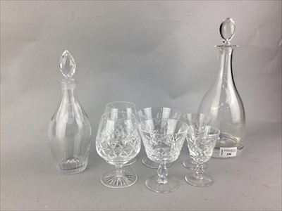 Lot 330 - A LOT OF CRYSTAL AND GLASS WARE