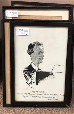 Lot 340 - A LOT OF CARICATURES